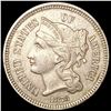 Image 1 : 1873 Nickel Three Cent CLOSELY UNCIRCULATED