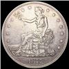 Image 1 : 1877 Silver Trade Dollar ABOUT UNCIRCULATED