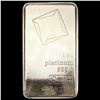 Image 1 : Valcambi 1oz Platinum Bar UNCIRCULATED