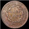 Image 2 : 1809/9 Classic Head Half Cent LIGHTLY CIRCULATED