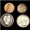 Image 1 : (4) Misc Coins (1893, 1917, 1919, 1934) UNCIRCULA