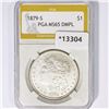 Image 1 : 1879-S Morgan Silver Dollar PGA MS65 DMPL