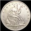 Image 1 : 1853 Arws & Rays Seated Liberty Half Dollar UNC
