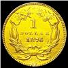 Image 2 : 1876 Rare Gold Dollar UNCIRCULATED
