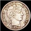 Image 1 : 1914-S Barber Dime NICELY CIRCULATED