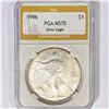 Image 1 : 1996 American Silver Eagle PGA MS70