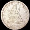 Image 1 : 1855-S Arrows Seated Liberty Quarter CLOSE UNC