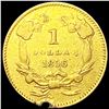 Image 2 : 1856 Rare Gold Dollar LIGHTLY CIRCULATED