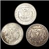 Image 2 : (3) Morgan Dollars (1884-S, 1884-O, 1921)