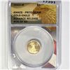 Image 1 : 2022-W $5 1/10oz American Gold Eagle PCGS MS70