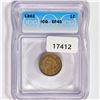 Image 1 : 1862 Indian Head Cent ICG EF40
