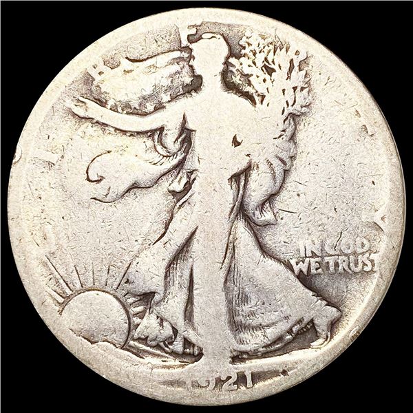 1921-S Walking Liberty Half Dollar NICE CIRC