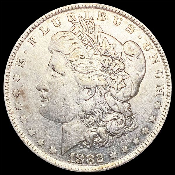 1882-O/S Morgan Silver Dollar CLOSE UNC
