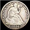 Image 1 : 1854-O Arrows Seated Liberty Half Dollar NICELY