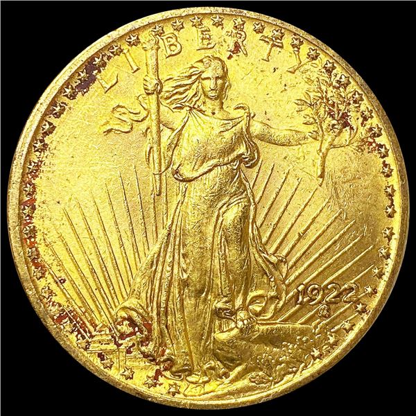 1922 $20 Gold Double Eagle UNCIRCULATED