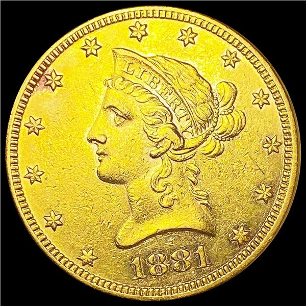 1881 $10 Gold Eagle CHOICE BU