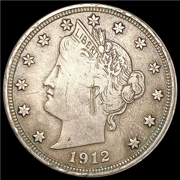 1912-S Liberty Victory Nickel NICELY CIRCULATED