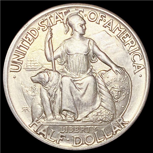 1935-S San Diego Half Dollar CLOSELY UNCIRCULATED