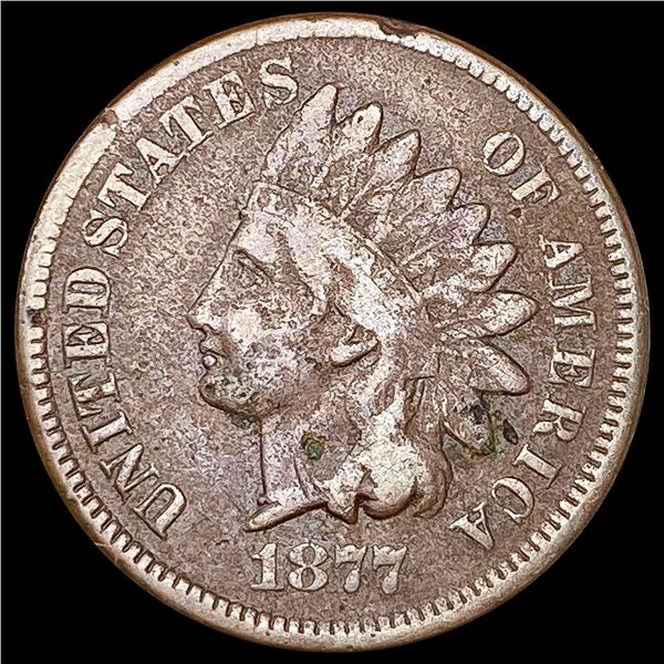 1877 Indian Head Cent LIGHTLY CIRCULATED