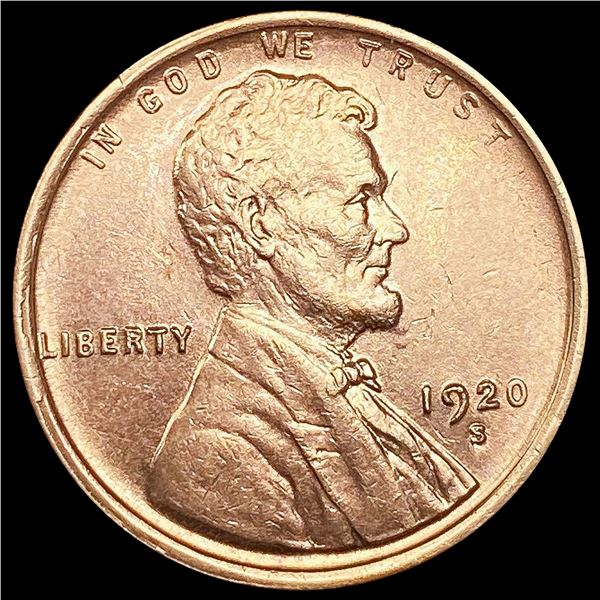 1920-S RD Wheat Cent UNCIRCULATED