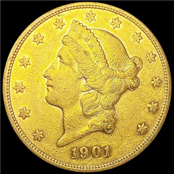 1901-S $20 Gold Double Eagle UNCIRCULATED