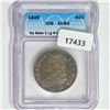 Image 1 : 1828 Capped Bust Half Dollar ICG AU53 Sq Base 2,