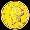 Image 1 : 1850 Rare Gold Dollar LIGHTLY CIRCULATED