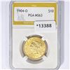Image 1 : 1904-O $10 Gold Eagle PGA MS63