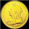 Image 1 : 1893 G.B. Gold 1/2 Sovereign UNCIRCULATED