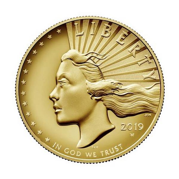 2019 American Liberty High Relief Gold Coin