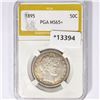 Image 1 : 1895 Barber Half Dollar PGA MS65+