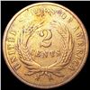 Image 2 : 1867 Two Cent Piece LIGHTLY CIRCULATED