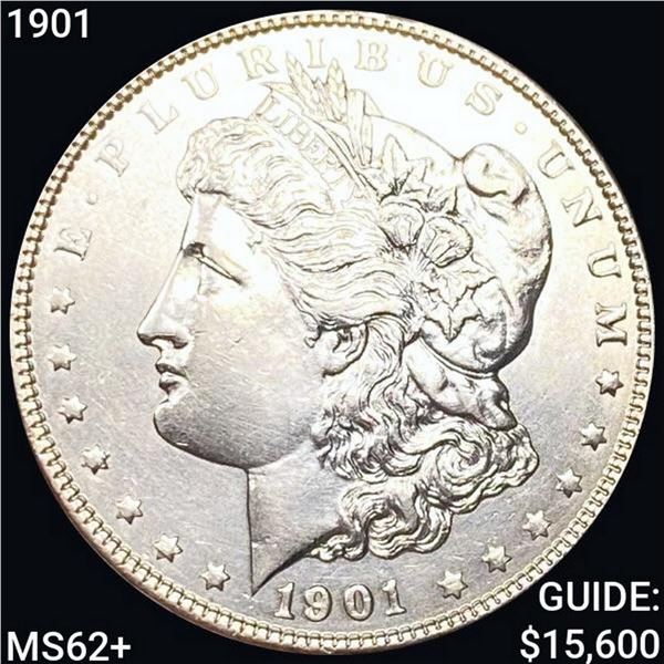1901 Morgan Silver Dollar UNCIRCULATED +