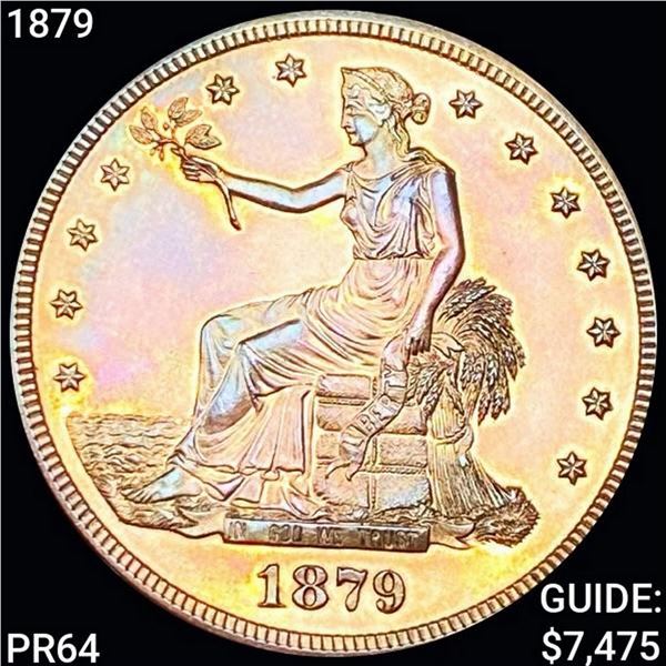1879 Trade Silver Dollar CHOICE PROOF