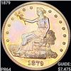 Image 1 : 1879 Trade Silver Dollar CHOICE PROOF