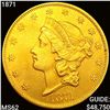 Image 1 : 1871 $20 Gold Double Eagle UNCIRCULATED