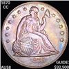 Image 1 : 1870-CC Seated Liberty Dollar CHOICE AU