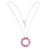 Image 3 : Natural  Pink Topaz  Necklace