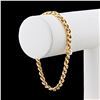 Image 2 : 0.98 ctw Diamond 14K Yellow Gold Chain Bracelet