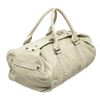 Image 3 : Balenciaga Cream Leather Whistle Satchel Bag
