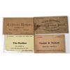 Image 1 : Colorado Mining and Tourism Business Cards (4) [154485]