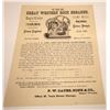 Image 1 : Mining Jaw Crusher Broadside, Chicago, c1890 [131017]