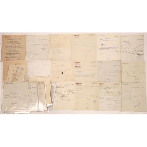 Basin Mining Letterheads (Approx. 100) [140430]