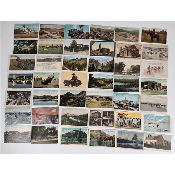 Vintage Montana Postcards (75) [159049]