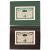 Image 1 : Moulton Mining Company Stock Certificates; 1881, 1886 [146589]
