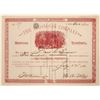 Image 1 : The Algonquin Company Stock Certificate [128115]