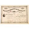 Image 1 : New York 1884  Moving Company Stock Certificate [127413]