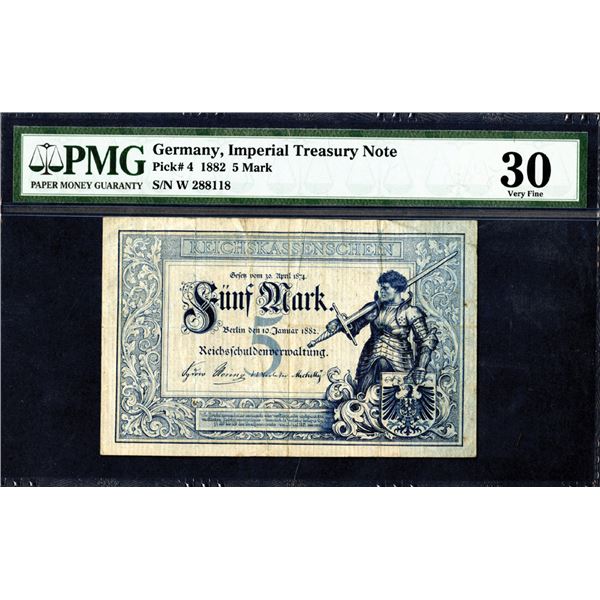 Reichskassenschein. 1882. Issued Note.