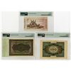 Image 2 : German Banknote Group of 3 Issued and PMG graded Banknotes, 1920-23