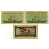 Image 2 : South African Reserve Bank, 1958 and ND (1962-65) Issued Banknote Trio.